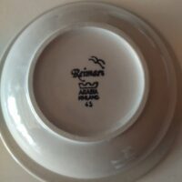 Reimari, syvä lautanen. Arabia